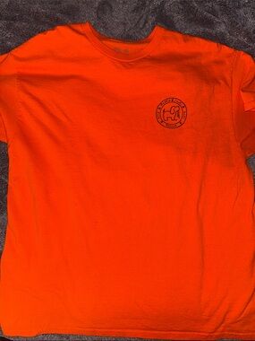 Puppie Love Brown and Orange Mascot Pup T-Shirt (Cleveland Browns Inspired)